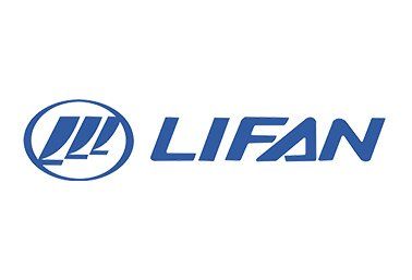 Un logo bleu pour une entreprise appelée Lifan