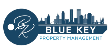 Blue Key Property Management Logo - header, go to homepage
