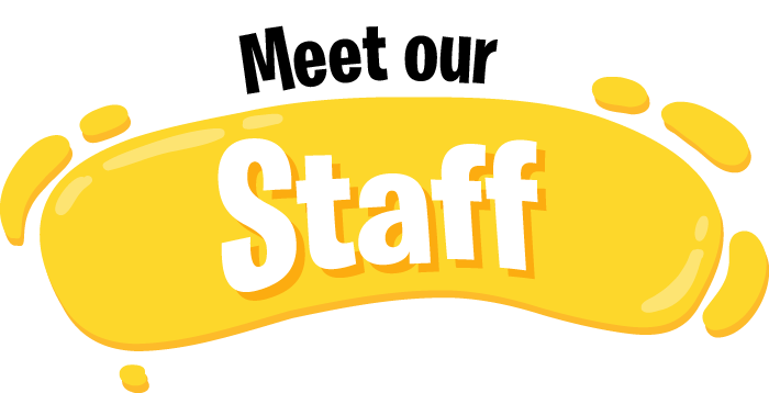 Meet Our Staff graphic text