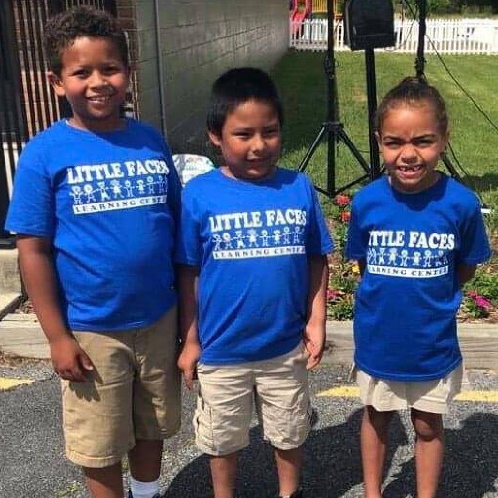 students at the learning center