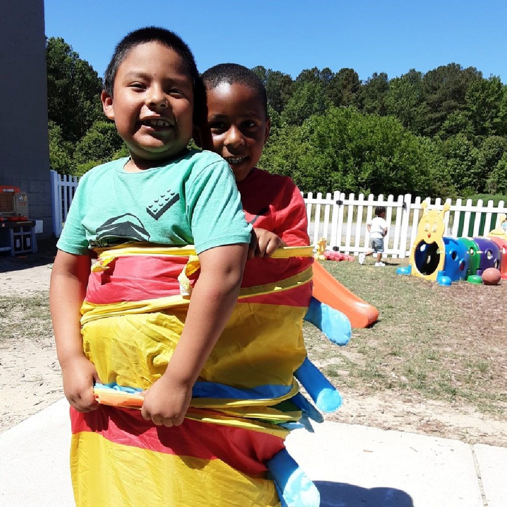 elementary aged children playing on the playground