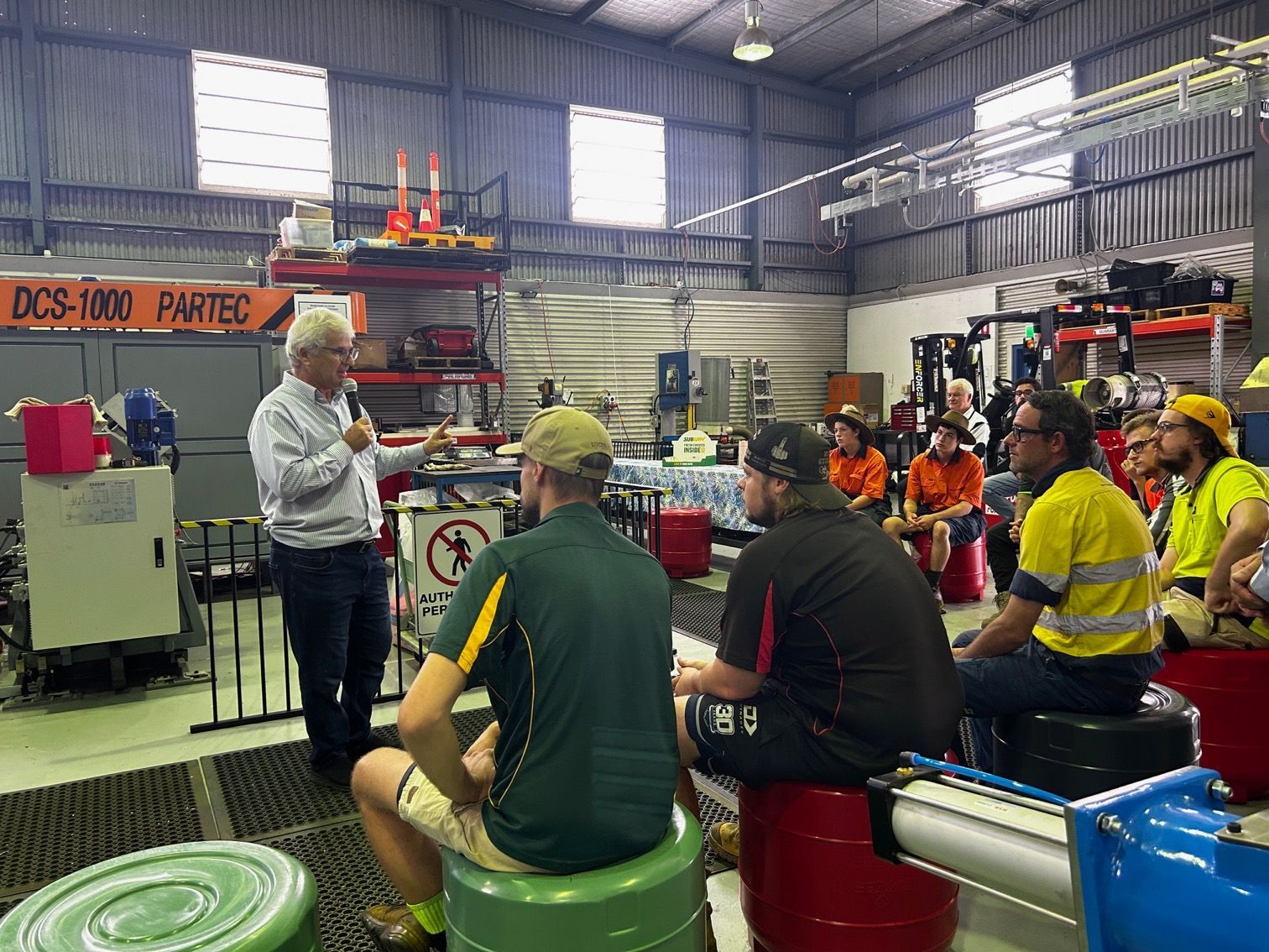 rotomoulder training at partec