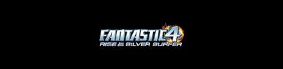 Fantastic Four: Rise of the Silver Surfer logo on black background.