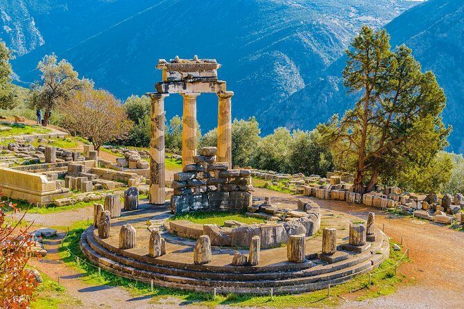Full-day private Delphi tour from Athens, including Temple of Apollo and museum visit