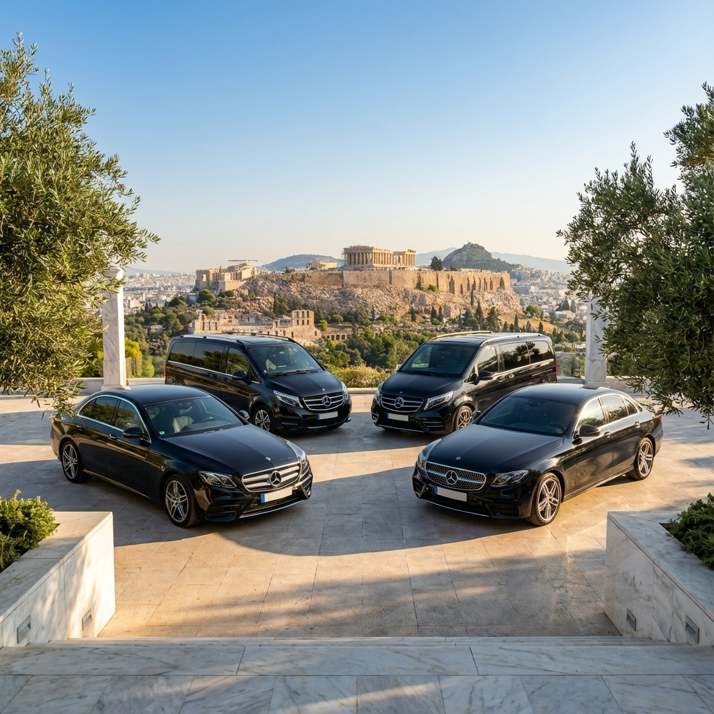 Luxury private transport for Delphi day trips from Athens