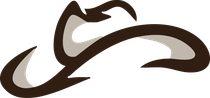 A black and white drawing of a dolphin on a white background.