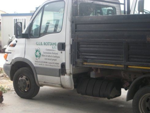 trasporto rottami metallici