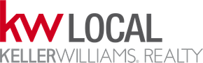 KW Local Keller Williams Realty logo in red and gray text | Pippin Properties Realtor