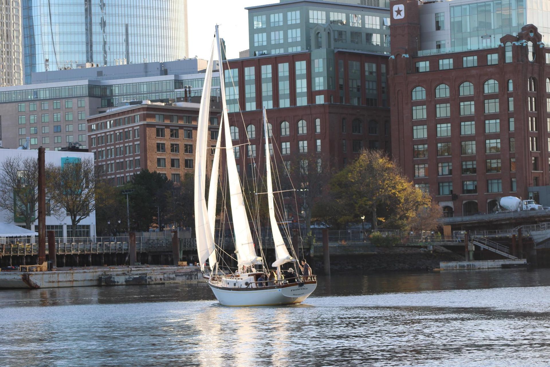 sailboat tour boston