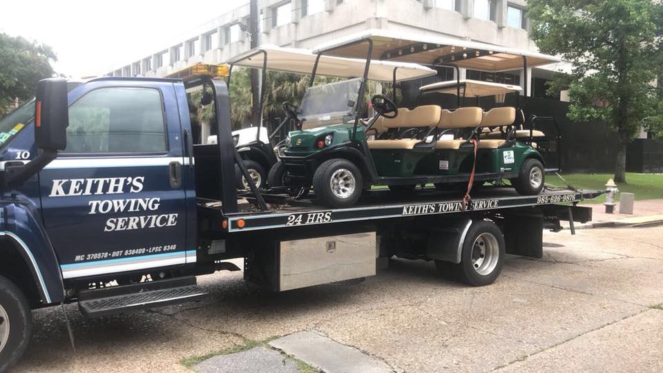 Towing Service — Towed Commercial Vehicle in  Mandeville, LA