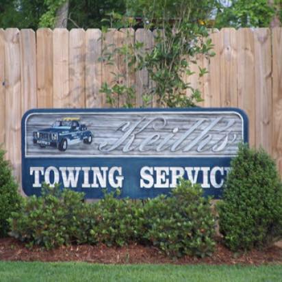Tow Truck Open 24 Hours — Company Signage in Mandeville, LA