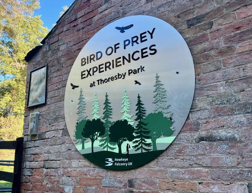 Large Outdoor Metal Sign