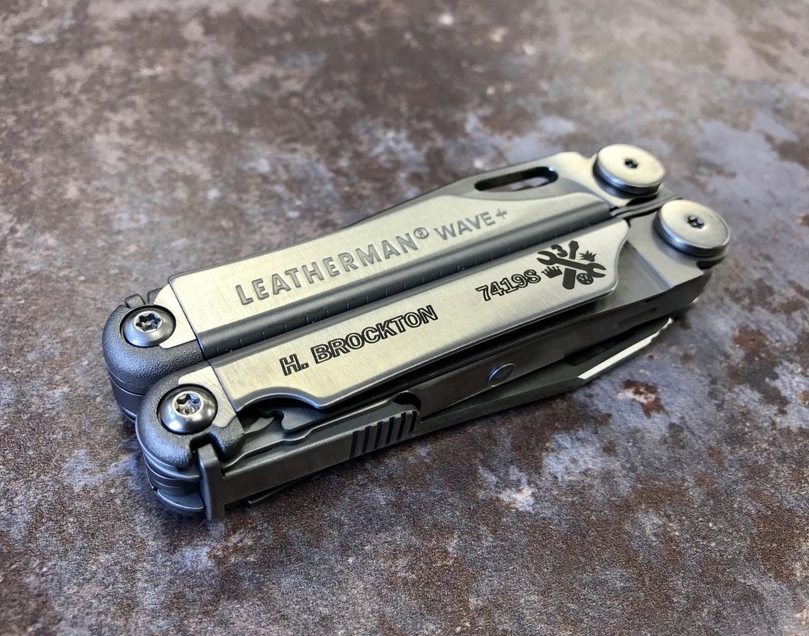 Laser Marked Folding Leatherman Tool