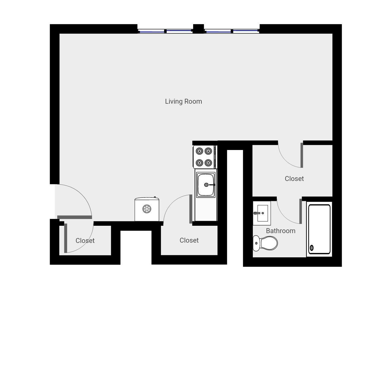 1308 Spring Street - Floor Plan 1