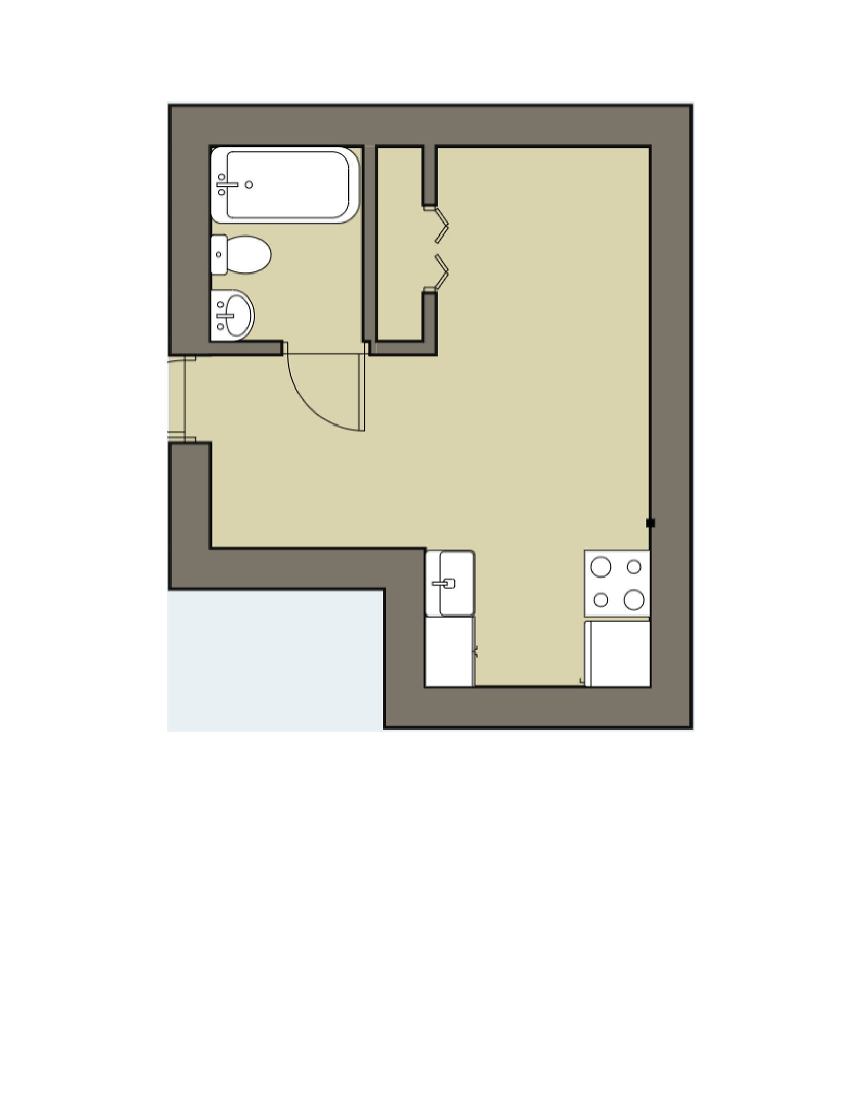 Allen House Apartments - Floor Plan 6