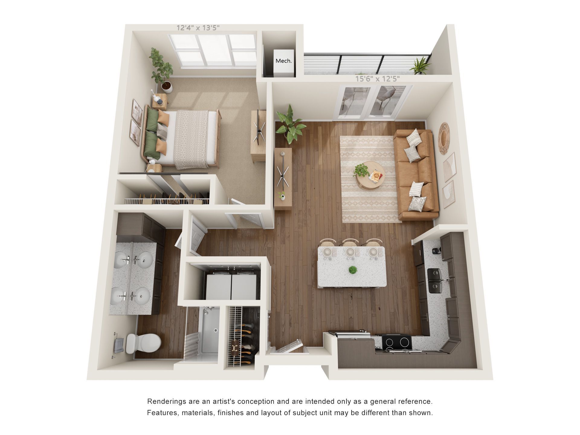 B5 type A floor plan