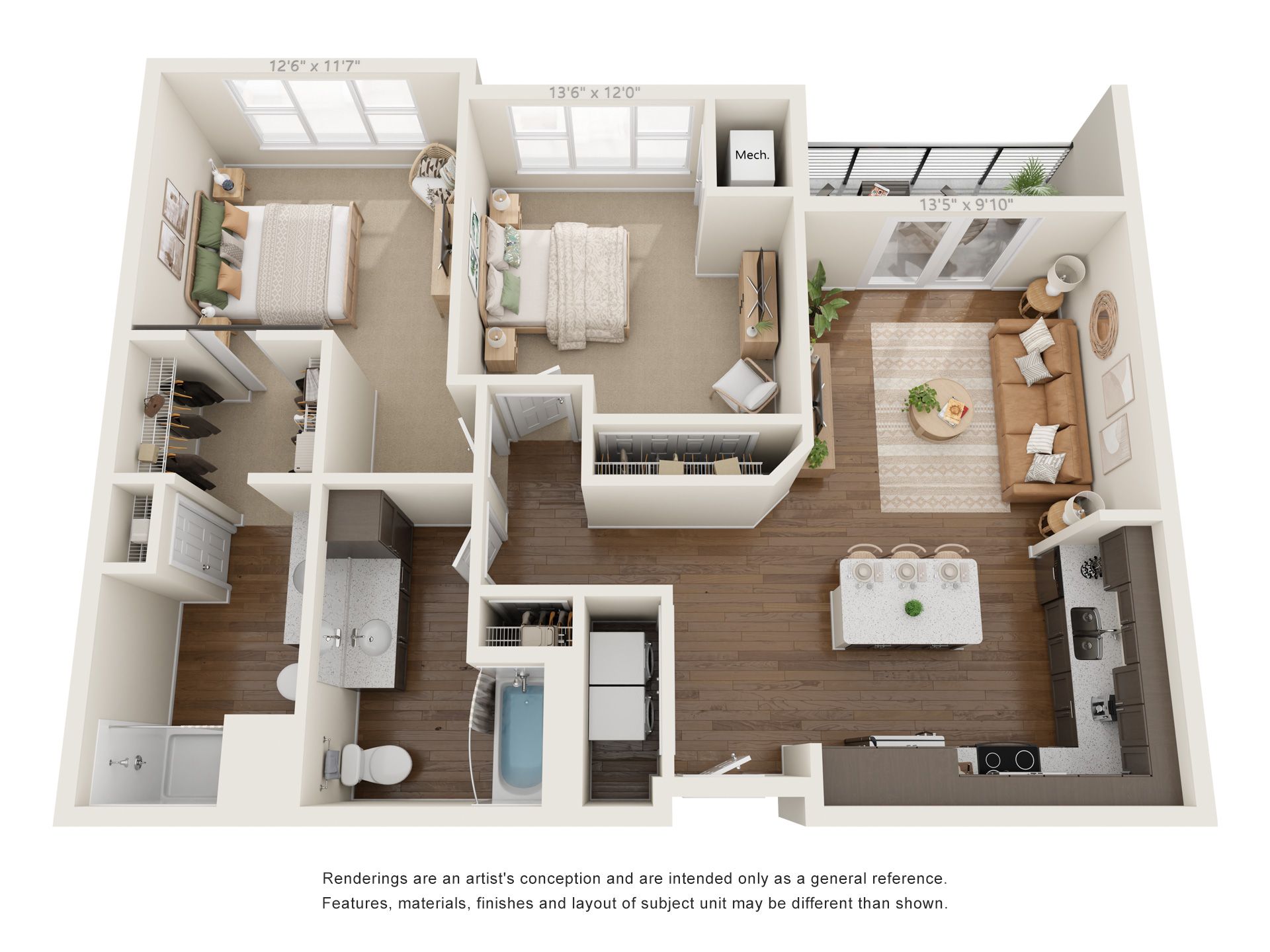 D5 type A floor plan