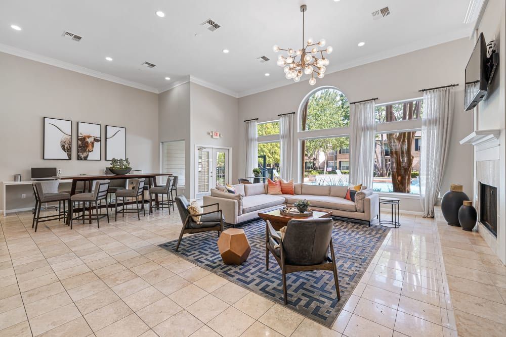 Clubhouse at Marquis at Westchase in Houston, TX.