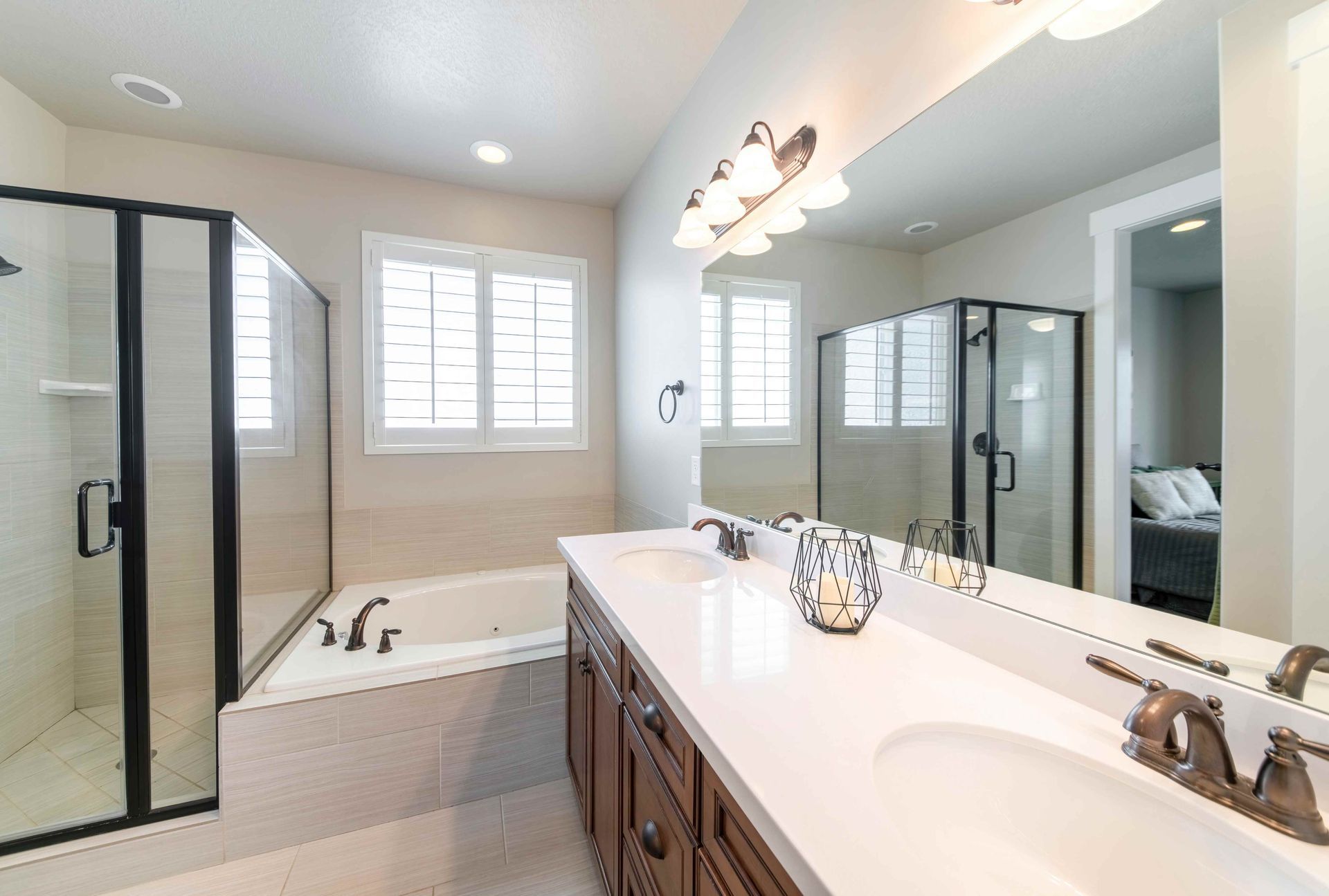 A nice new bathroom vanity in Colorado