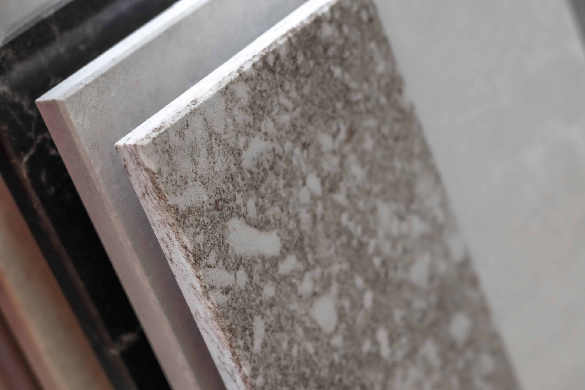 Countertop material selections