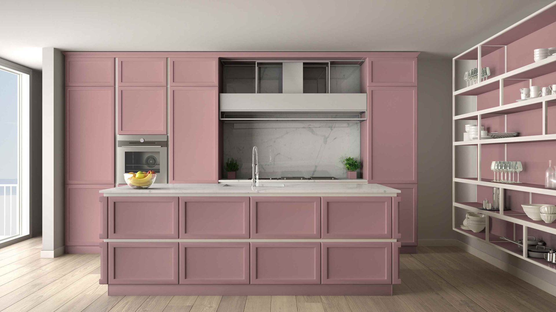 Pinkish Custom Cabinets in Greeley CO