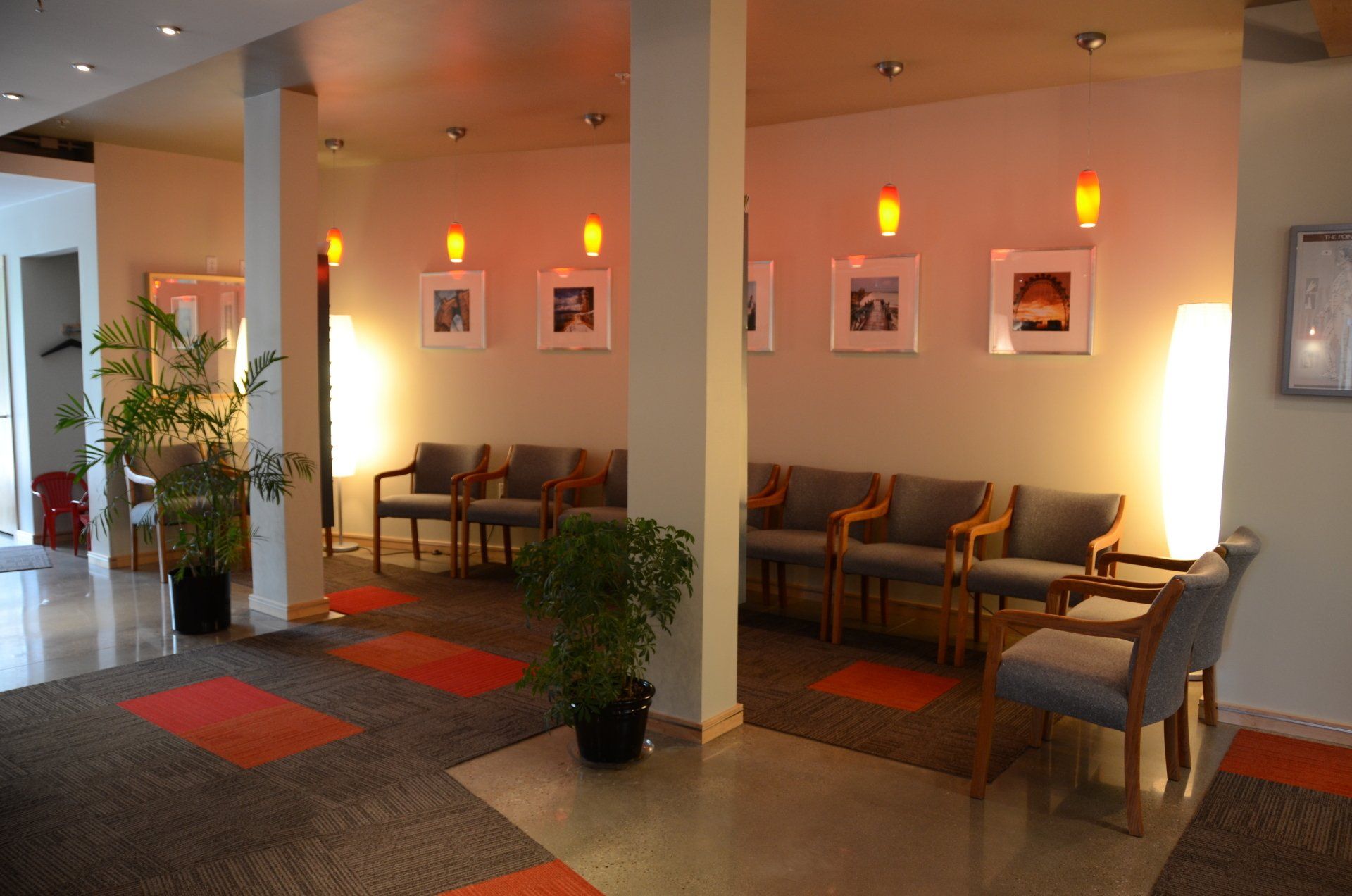 Beautiful And Modern Waiting Room — Iowa City, IA — McDonald Chiropractic
