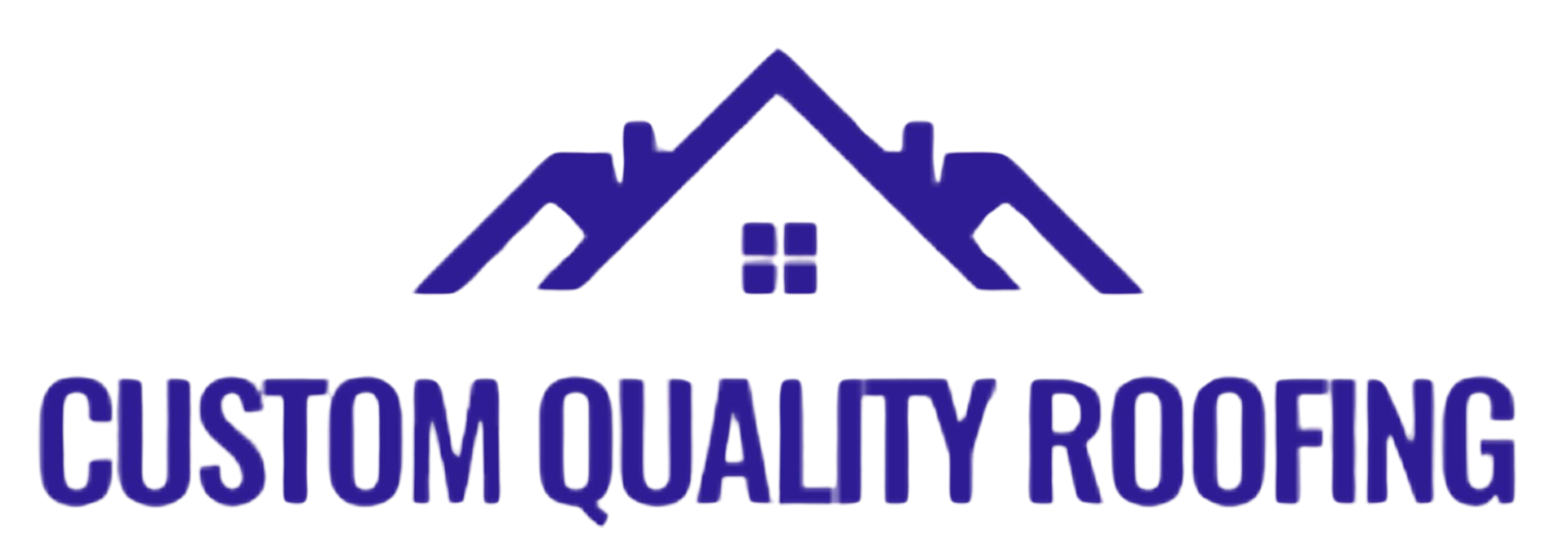 Custom Quality Roofing Logo