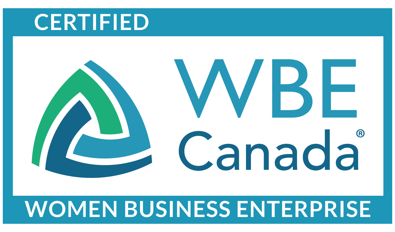A certified wbe canada women business enterprise logo