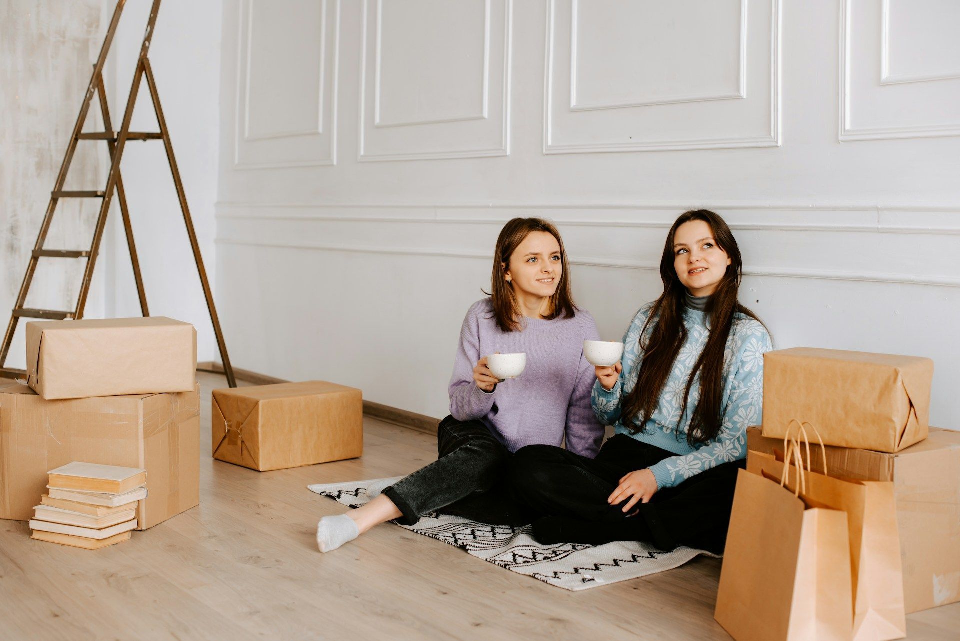 moving in