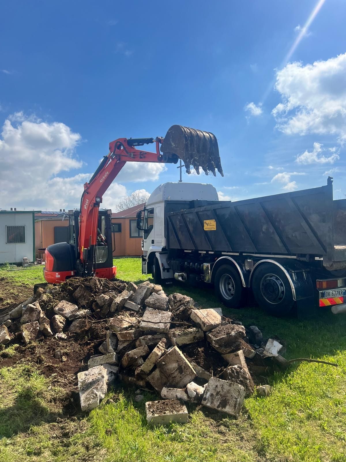 Trasporto materiali inerti