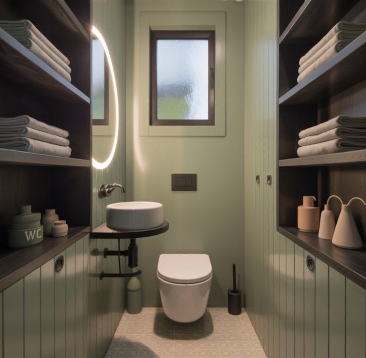 Derbyshire Specialists Group cloakroom conversion to a toilet and storage room in Derbyshire