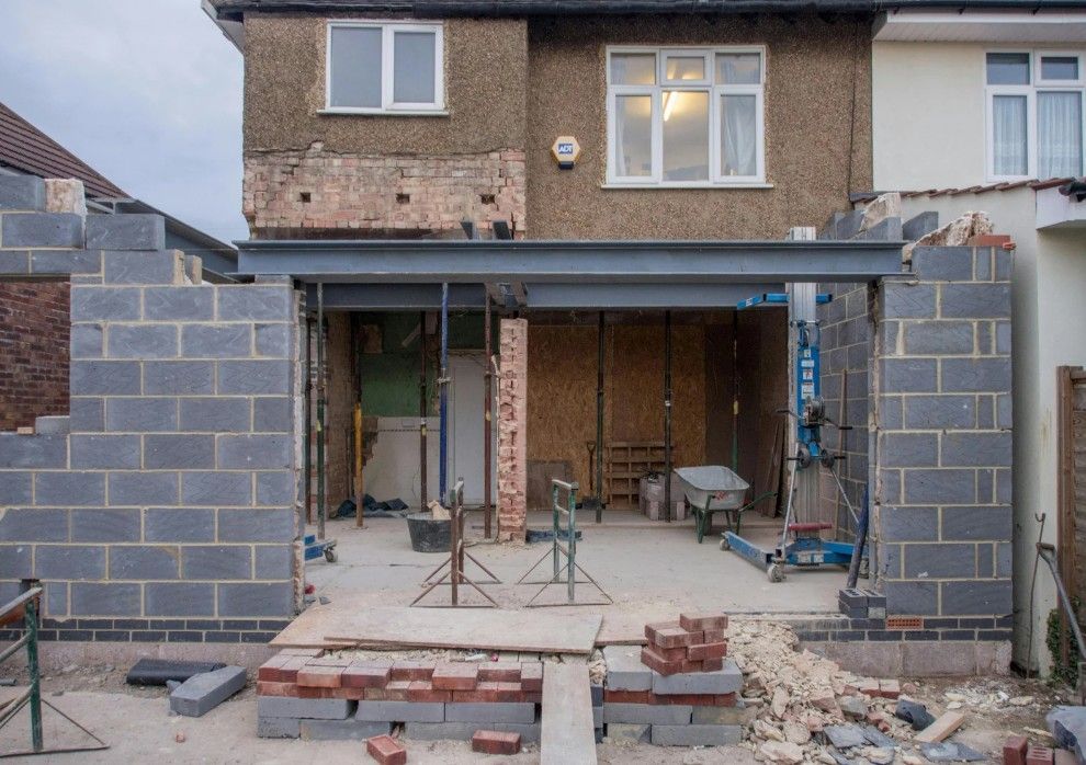 Derbyshire Specialist Group building a single storey extension in Belper