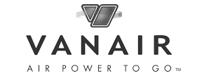 Vanair air power to go logo