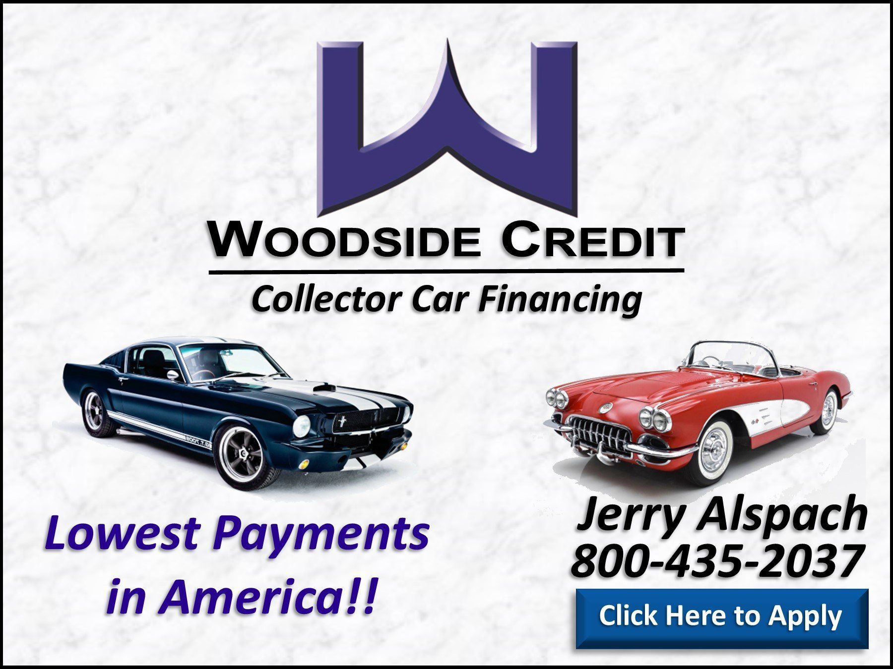 Woodside Credit — Tampa, FL — CARuso Classic Cars