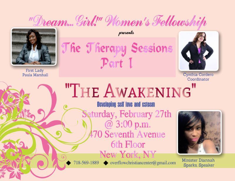 Layout design of The Awakening event at Overflow Christian Center
