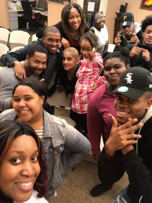 Photo of some youth members at Overflow Christian Center