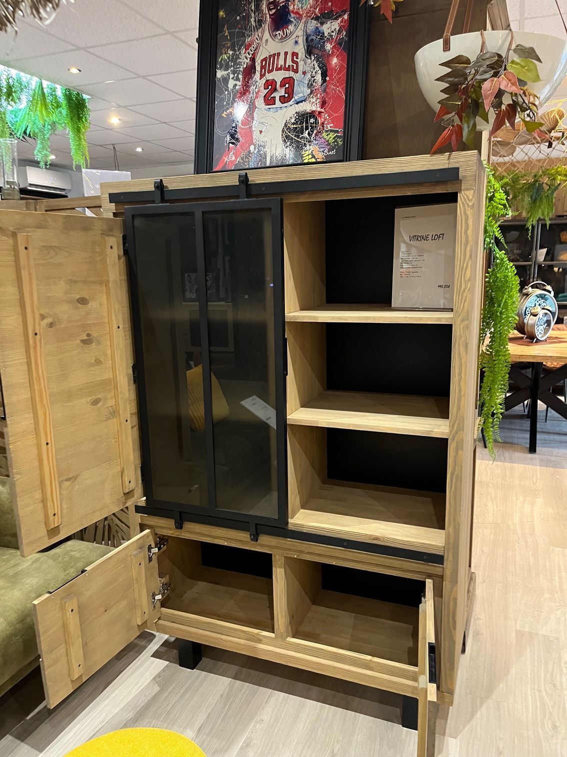 ENFILADE/VITRINE LOFT 4V