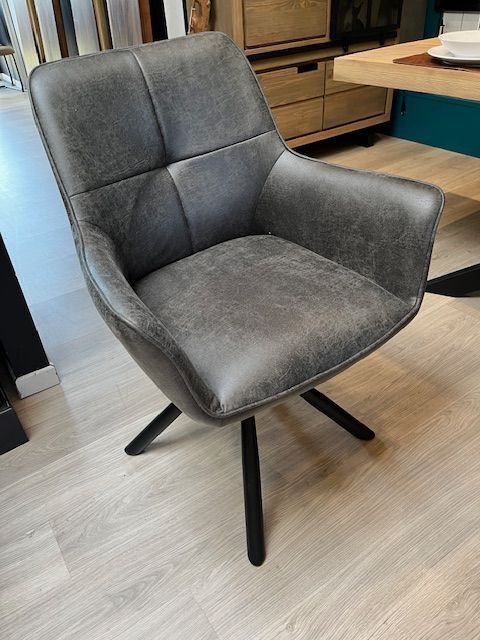 CHAISE TOURNANTE GRIS50