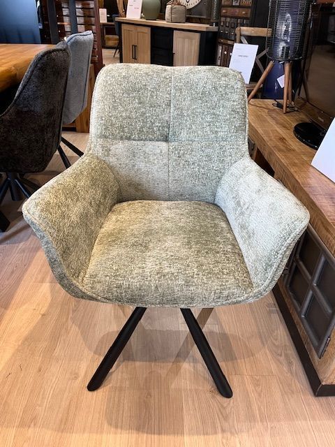 CHAISE TOURNANTE VERT25