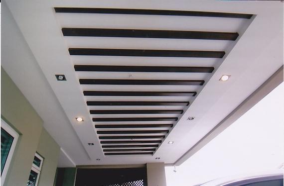 Top Beauty Plasterglass Ceiling - Outdoor Design