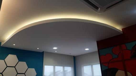 Top Beauty Plasterglass Ceiling - Bedroom Design