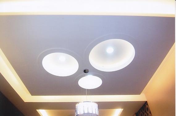 Top Beauty Plasterglass Ceiling -Door Entrance Design