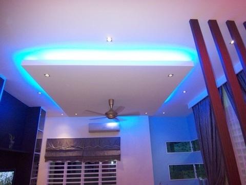 Top Beauty Plasterglass Ceiling - Living Hall Design