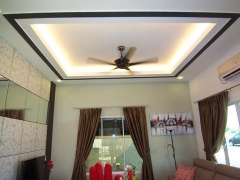 Top Beauty Plasterglass Ceiling - Living Hall Design