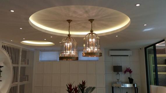 Top Beauty Plasterglass Ceiling - Living Hall Design