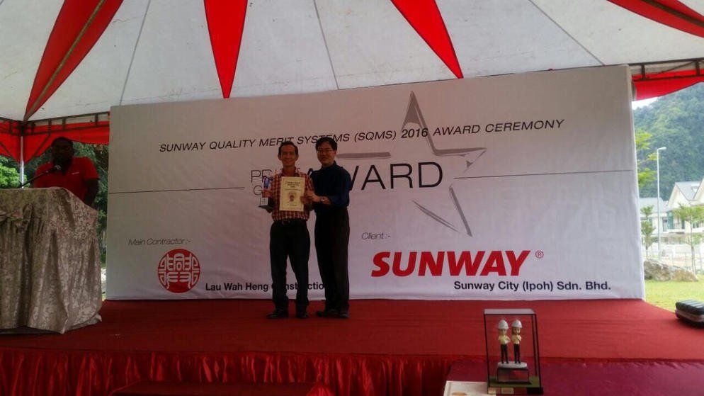 Top Beauty Plasterglass Ceiling completed project for Sunway Quality Merit System