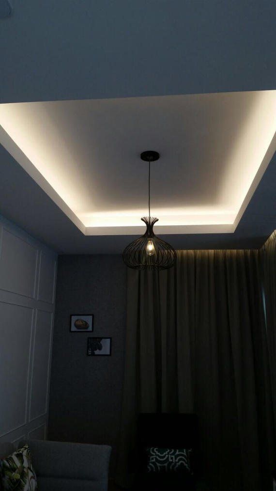 Top Beauty Plasterglass Ceiling - Living Hall Design