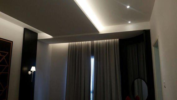 Top Beauty Plasterglass Ceiling - Living Hall Design