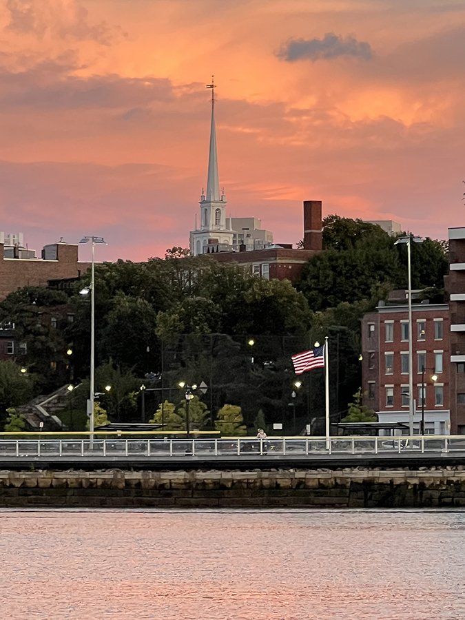 North End Sunset From G-Dock