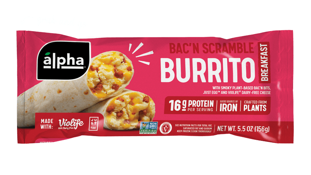 Bac'n Scramble Breakfast Burrito